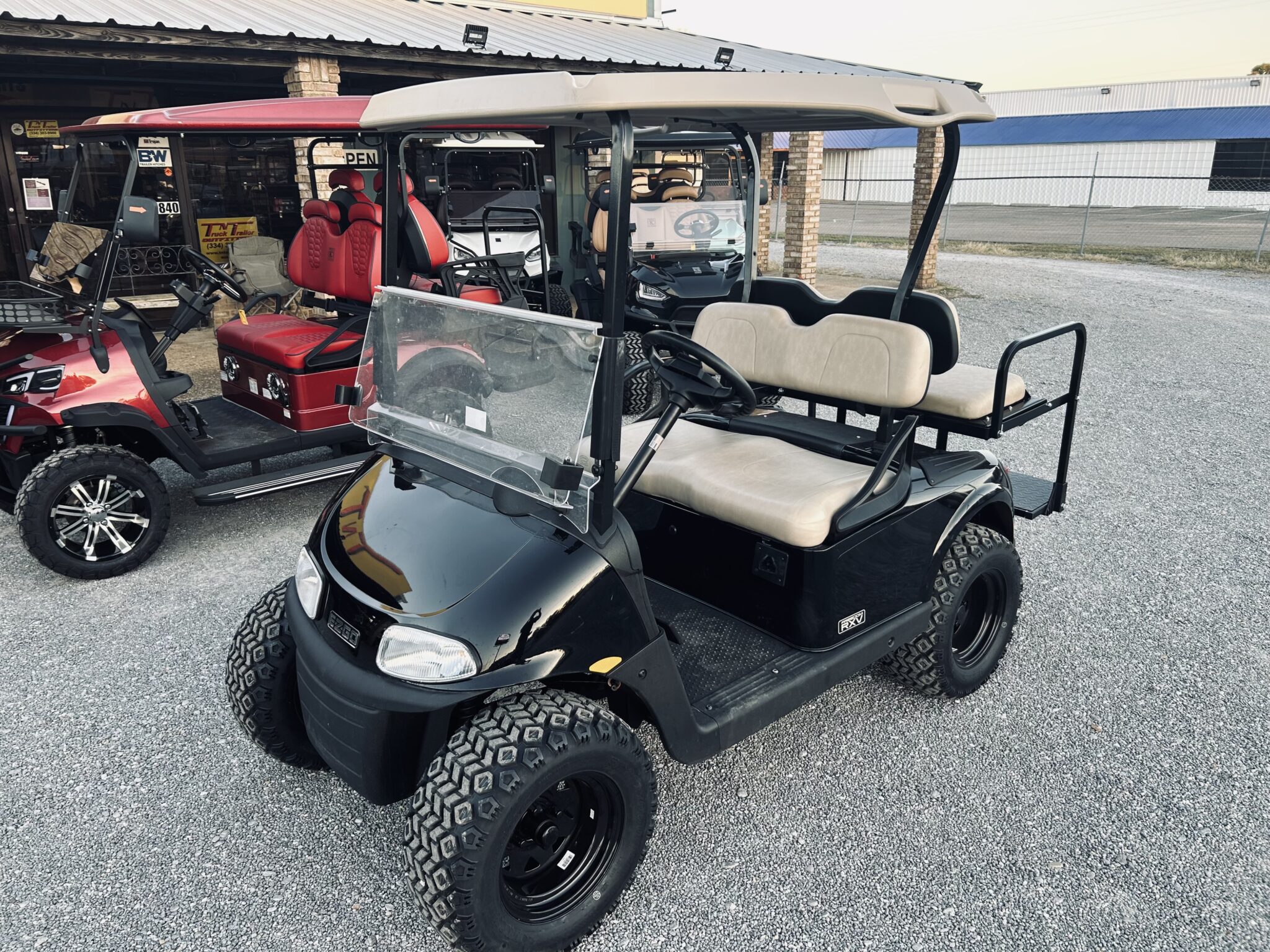 2020 EZGO RXV 48 VOLT TNT Outfitters Golf Carts Trailers Truck